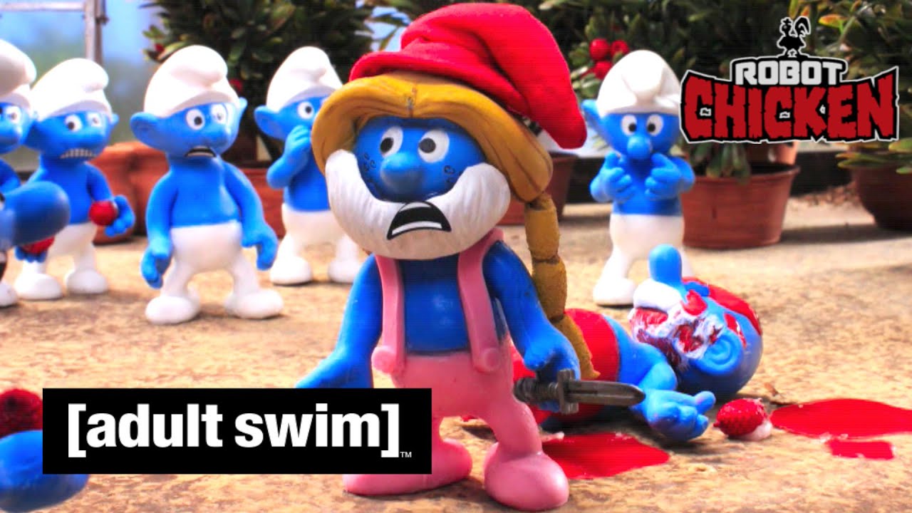 Adult Swim VF - Robot Chicken 🇫🇷 | Poignardé à l'aorte [extrait S06E12]