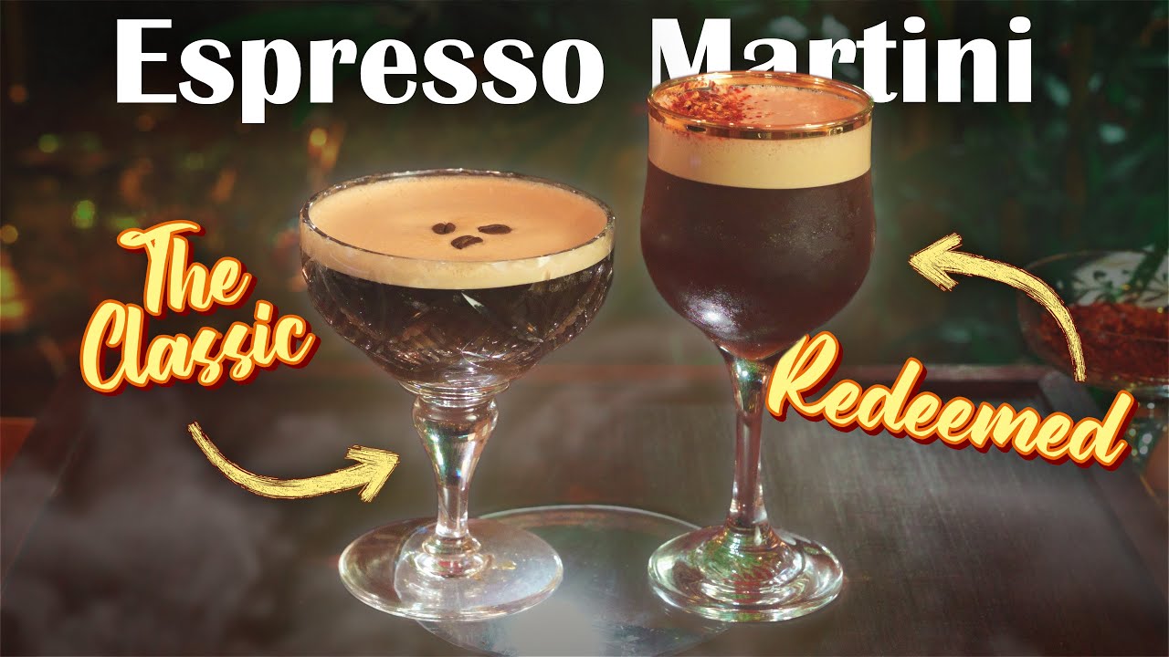 Making an Espresso Martini PROPERLY (and then improving it) | In The Drink