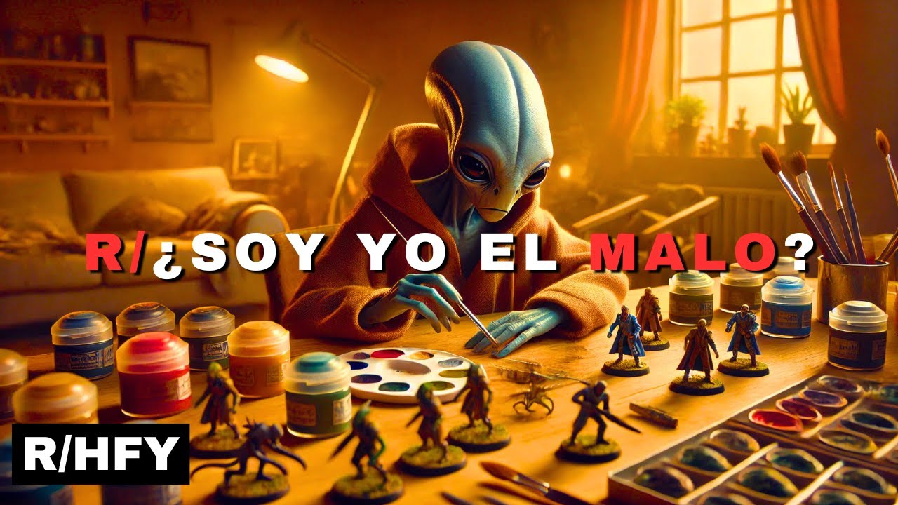 Mi Compañero Alienígena Piensa Que Warhammer es basura| Mejores Historias de Ciencia Ficción | r/HFY