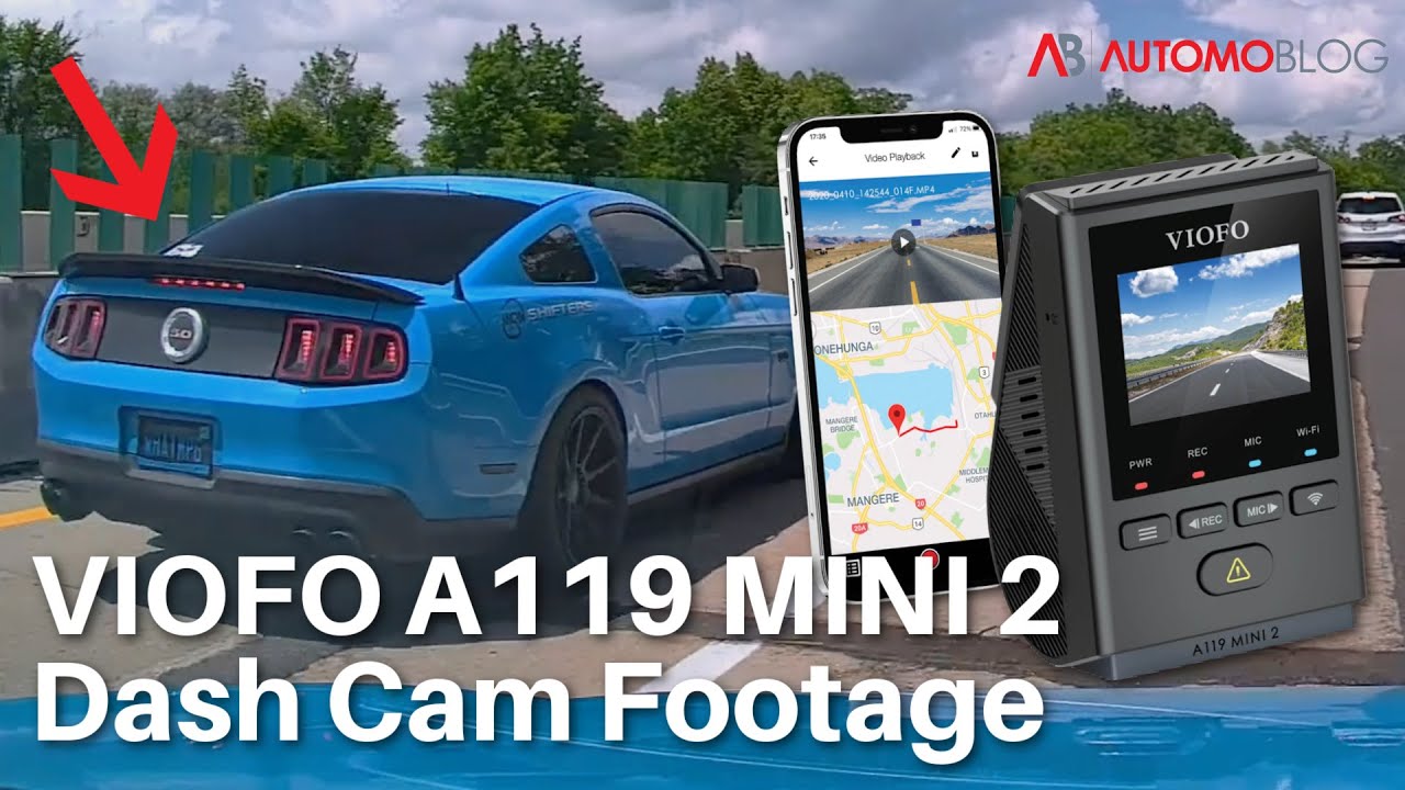VIOFO A119 Mini 2 Dash Cam Footage - Day & Night