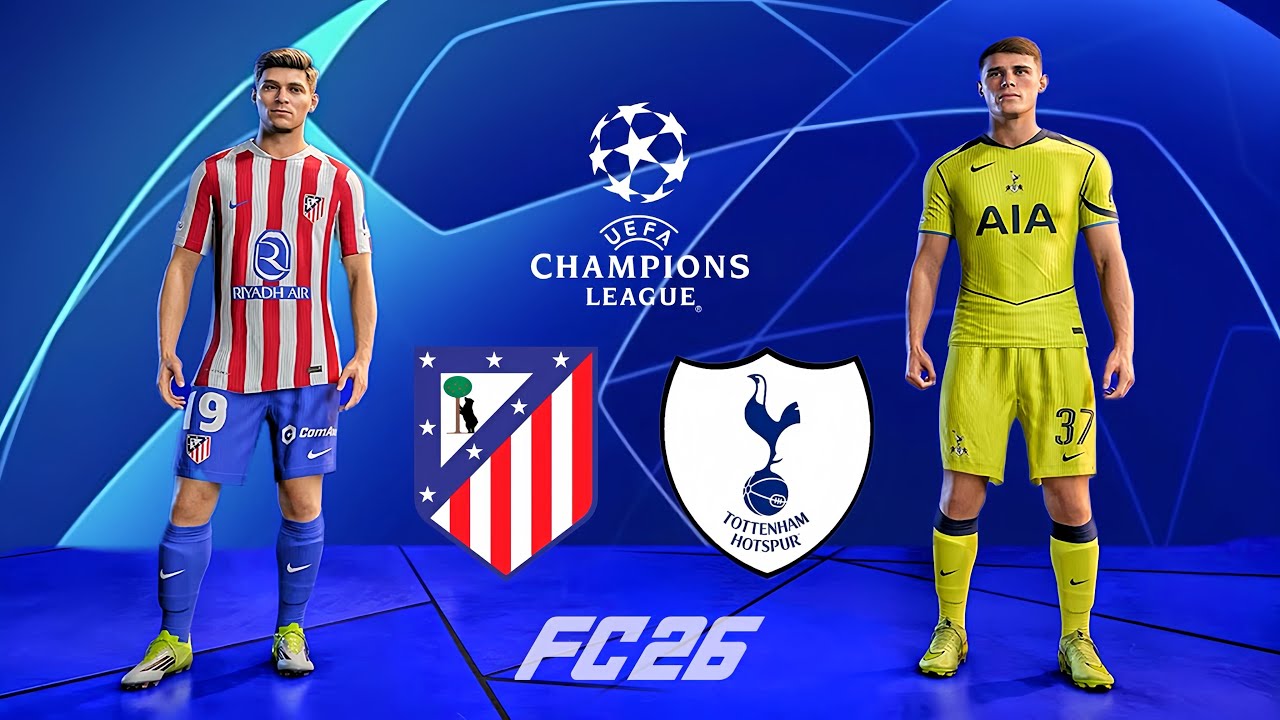 FC 26 | Atletico Madrid vs Tottenham | UEFA Champions League | Legendary Mode | PS5 [4K60]