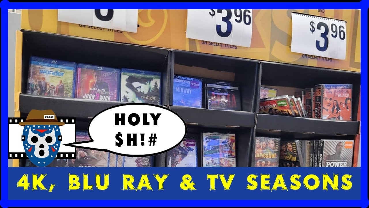 WALMART $4 4K UHD, Blu Ray and DVD Sale TV Seasons and More - Best Buy $6 4K Sale