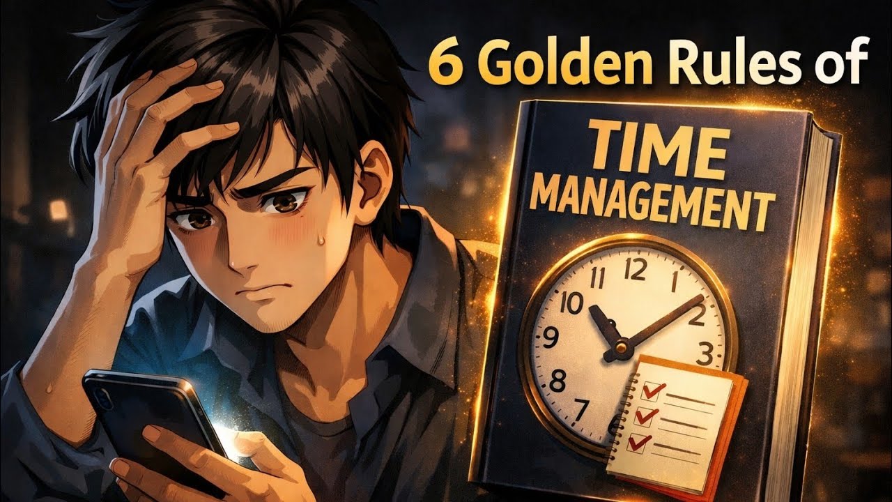 Time Management की वो 6 Golden Rules जो कोई नहीं बताता....@ShankhNaad5 