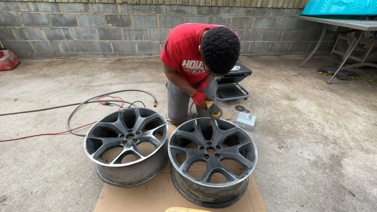 How To Fix Curb Rash On Any Rim!!!