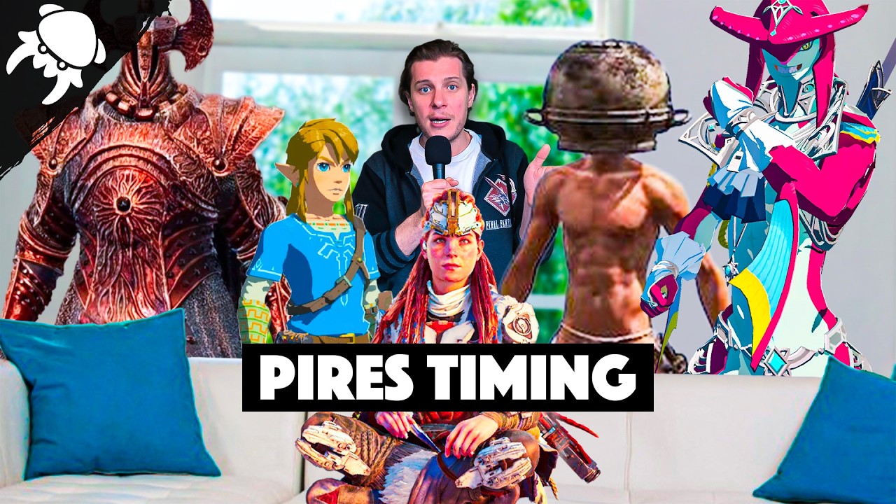 4 JEUX VID&Eacute;O sortis au PIRE MOMENT