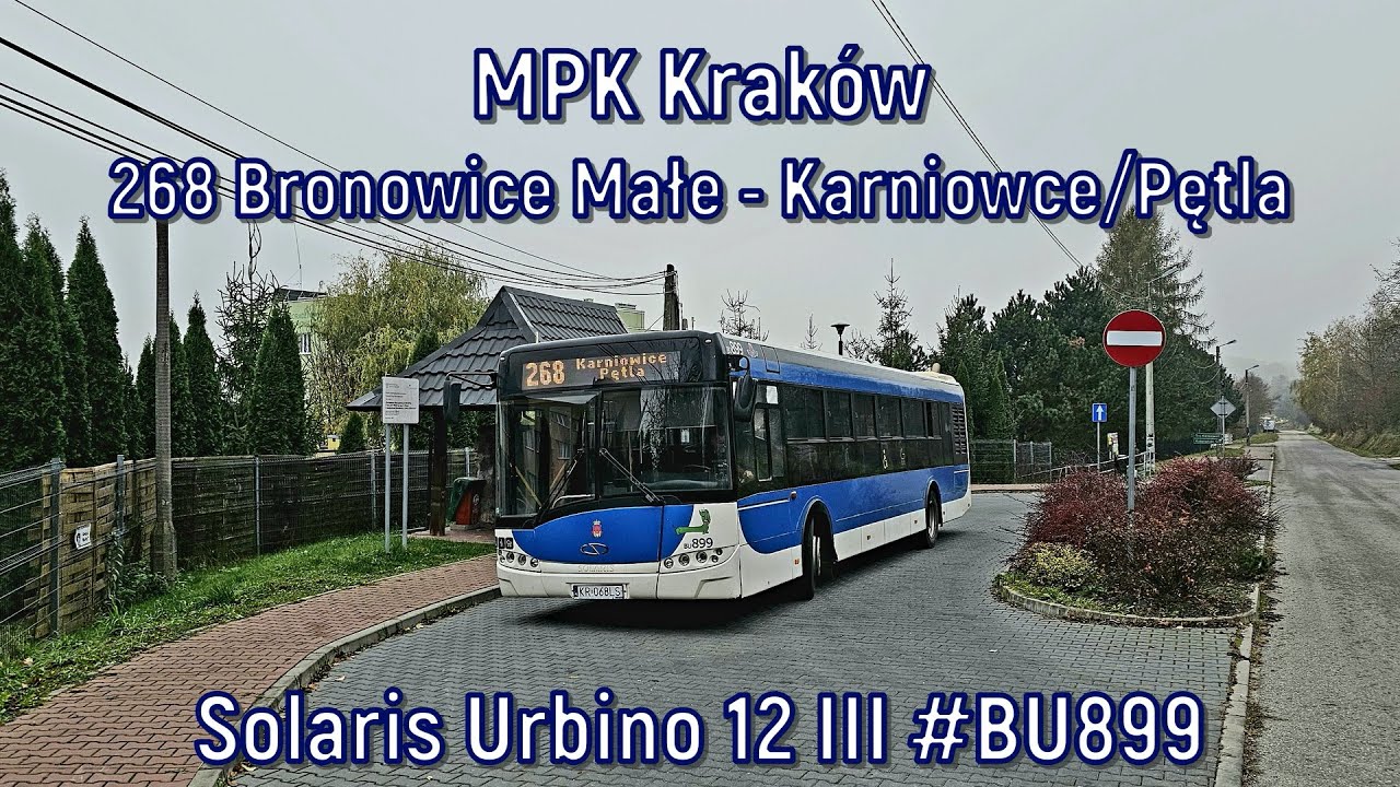MPK Kraków - linia 268, Solaris Urbino 12 III 