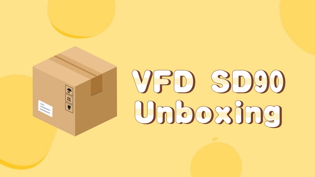 SINOVO VFD SD90 Unboxing📦✨