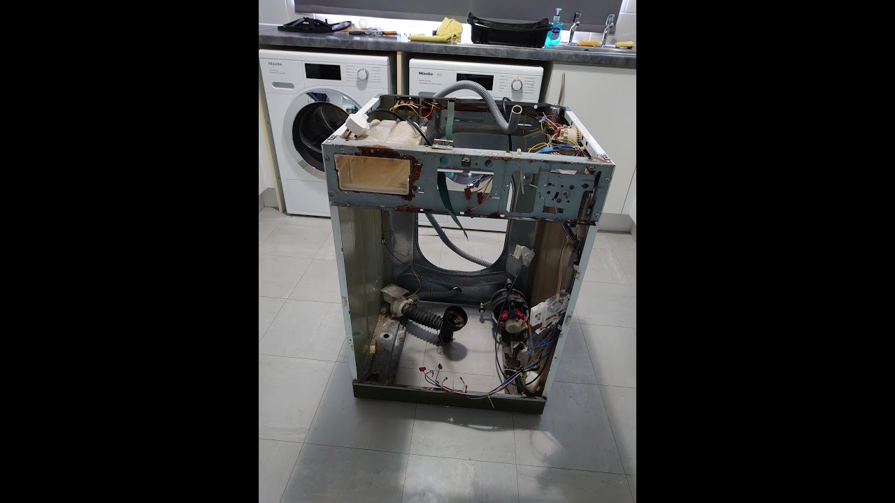 my 1994 hoover softwave 800 AC268 washing machine, restoration part 2.