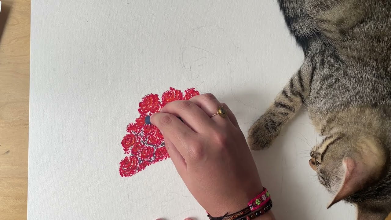 Les roses de Saadi - De Marceline Desbordes-Valmore - Illustré par Armelle Maatoug