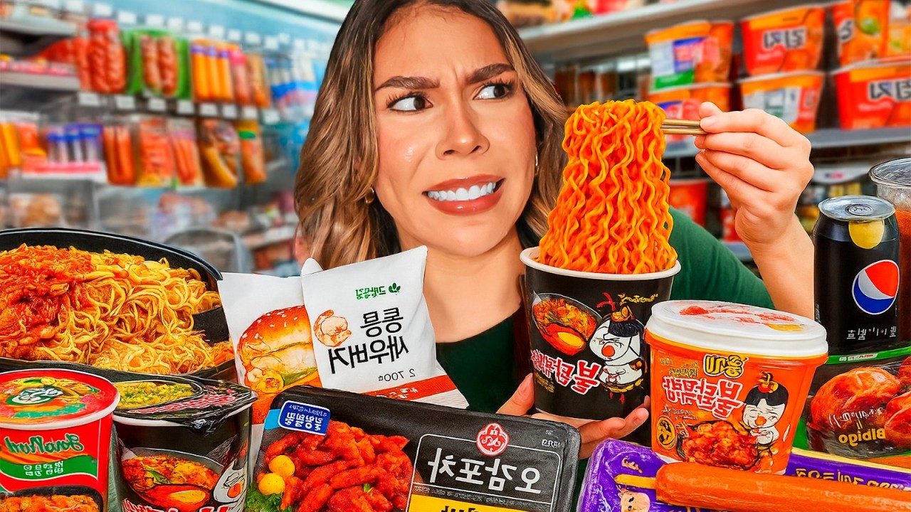 24 HORAS COMIENDO  EN TIENDAS DE CONVENIENCIA EN JAPON 🤯