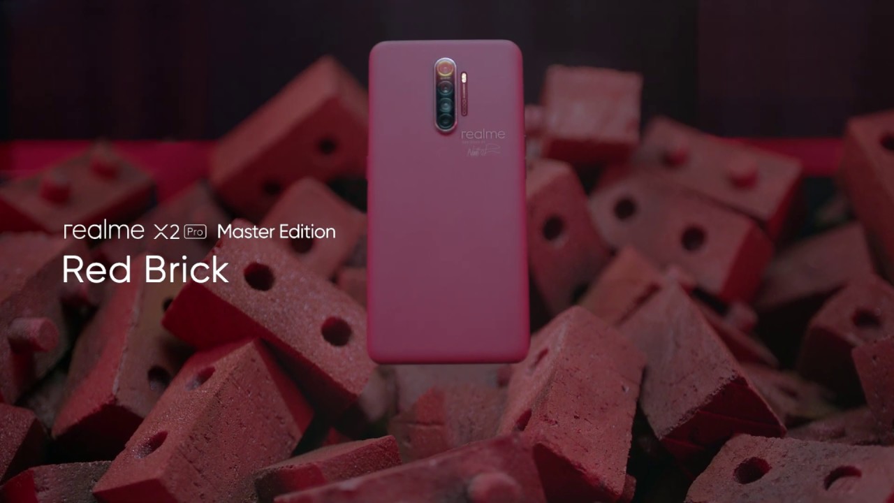 realme X2 Pro Red Brick Limited Edition | Designed by Naoto Fukasawa