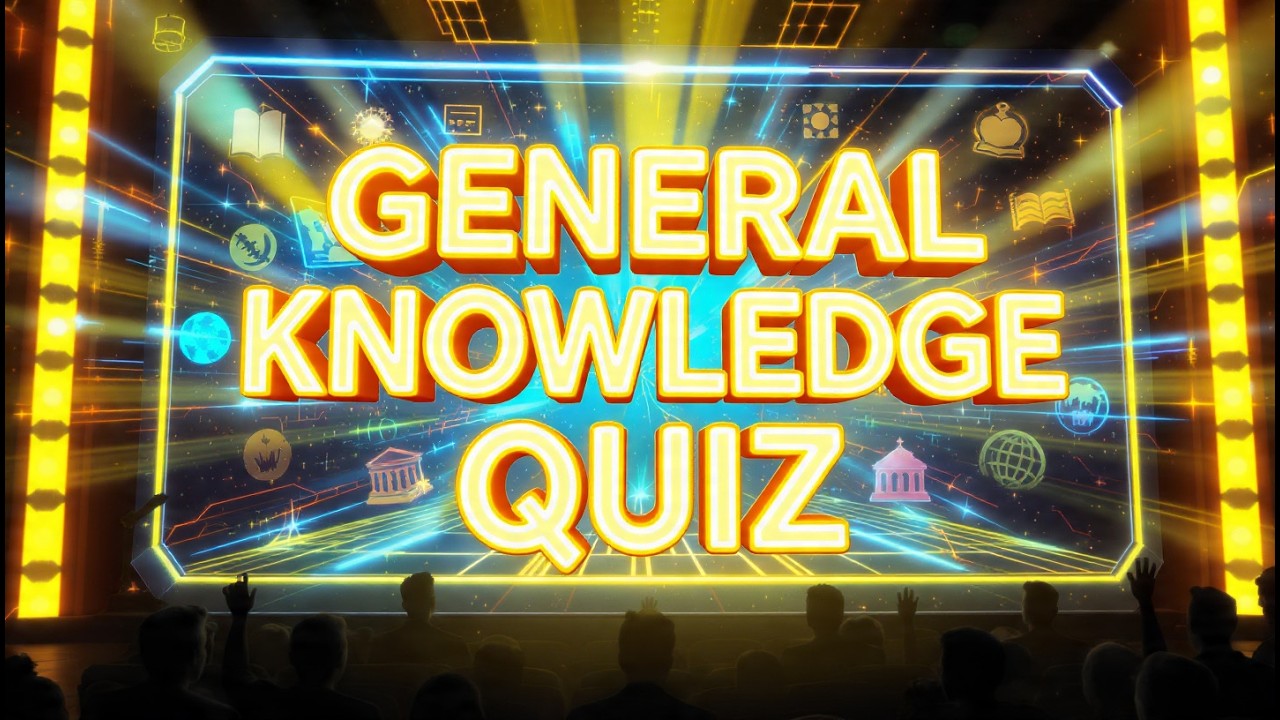 20 General Knowledge Questions You Should Know | Fun Trivia Quiz Challenge