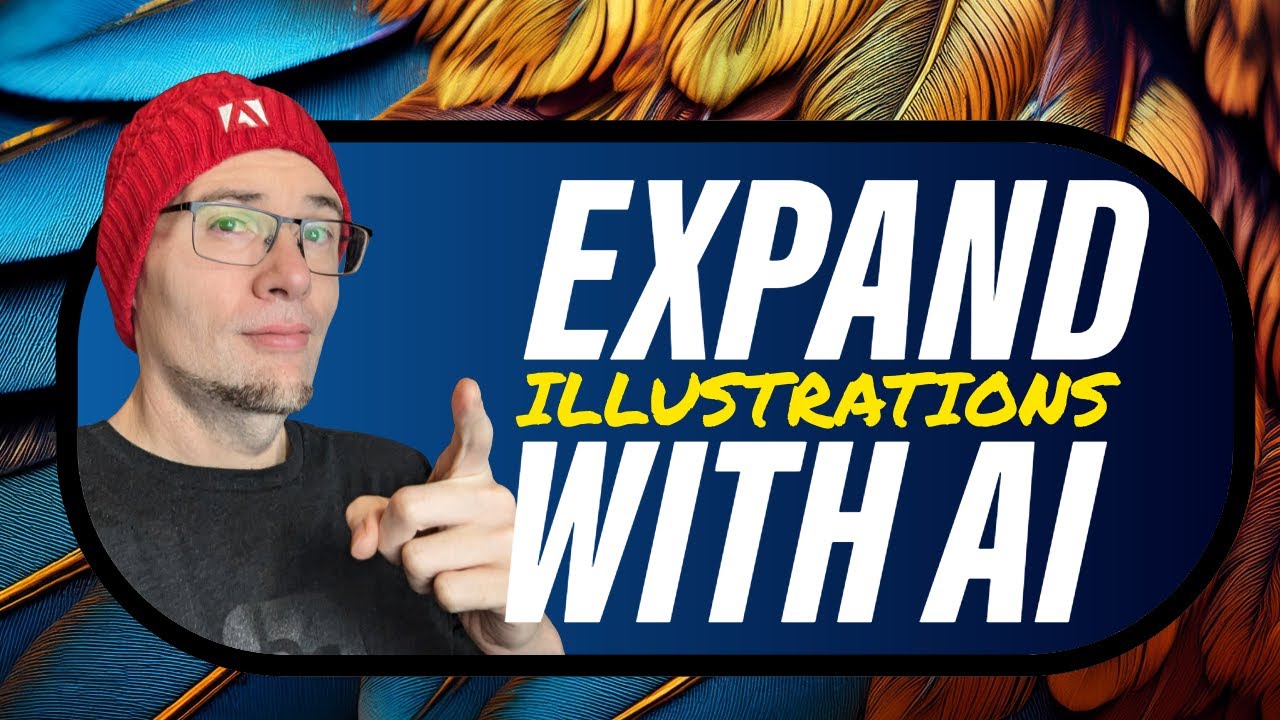 Расширение иллюстраций с помощью ИИ в Adobe Illustrator