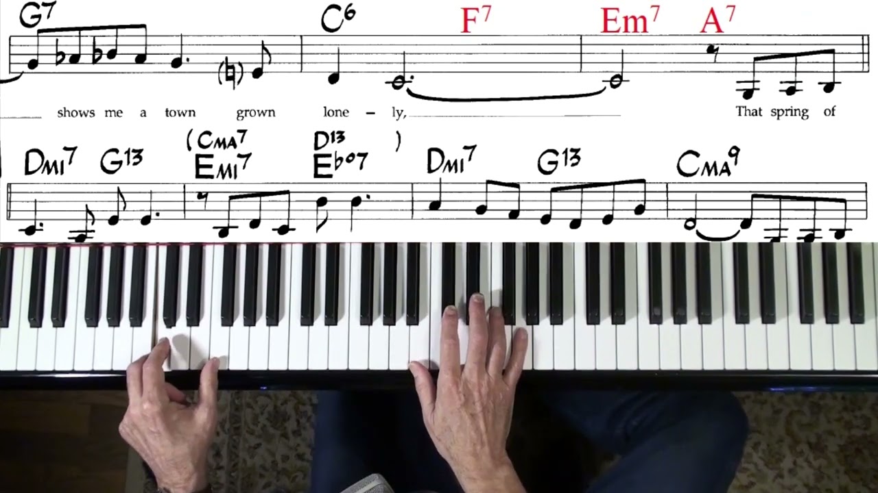 Early Autumn 🎹 Jazz Piano College Tutorial ✰