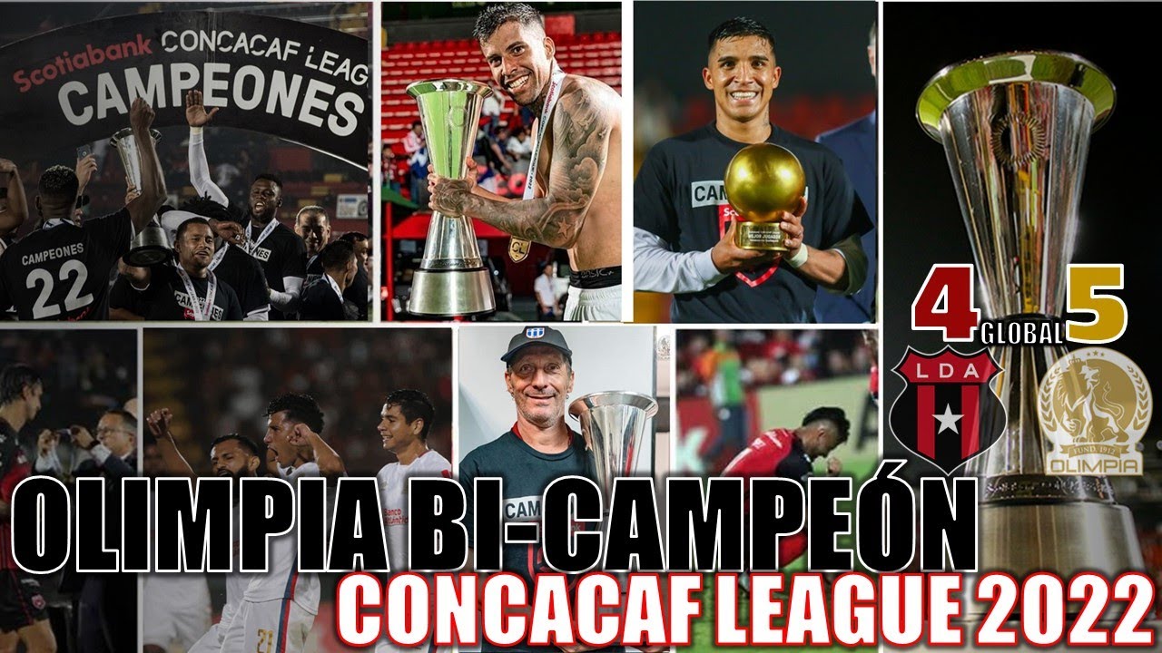 OLIMPIA BI-CAMPEÓN LIGA CONCACAF 2022 | ALAJUELA 4-5 OLIMPIA | MARCADOR GLOBAL | ESTADIO MORERA SOTO