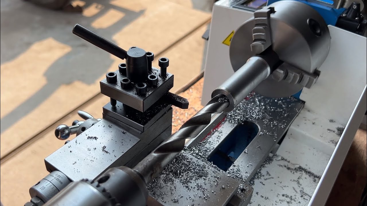 OLHA O QUE ESSE TORNEIRO FEZ COM ESSE MINI TORNO !