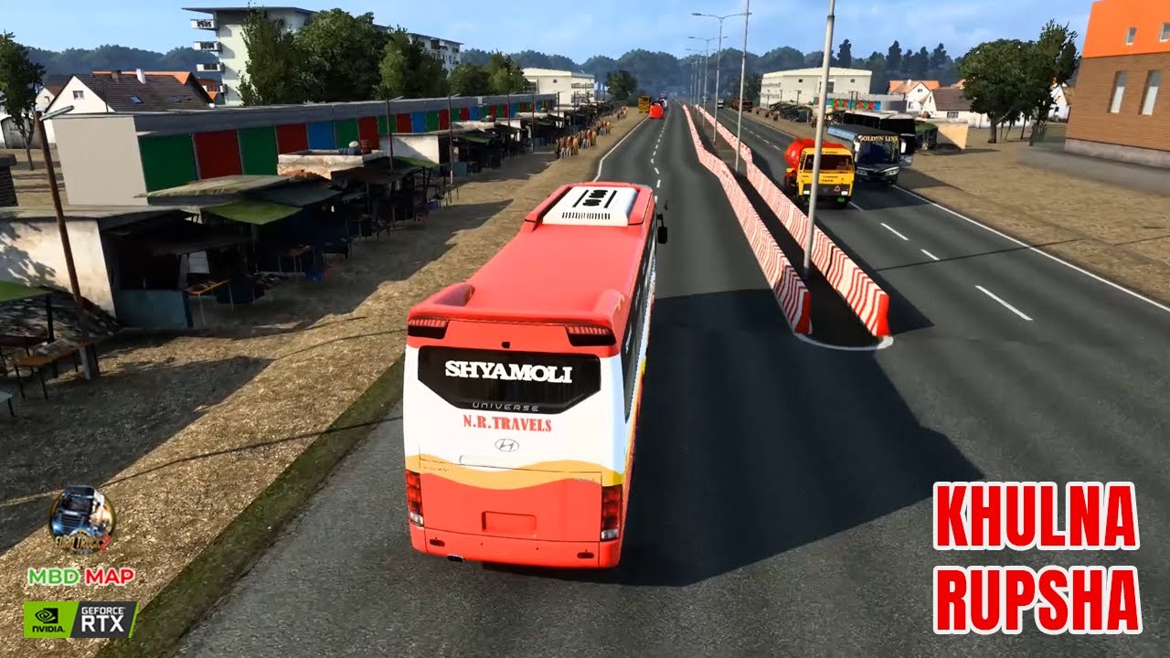 ETS2 MBD Map | Khulna Rupsha | Euro Truck Simulator 2 | MBD Map | No Commentary
