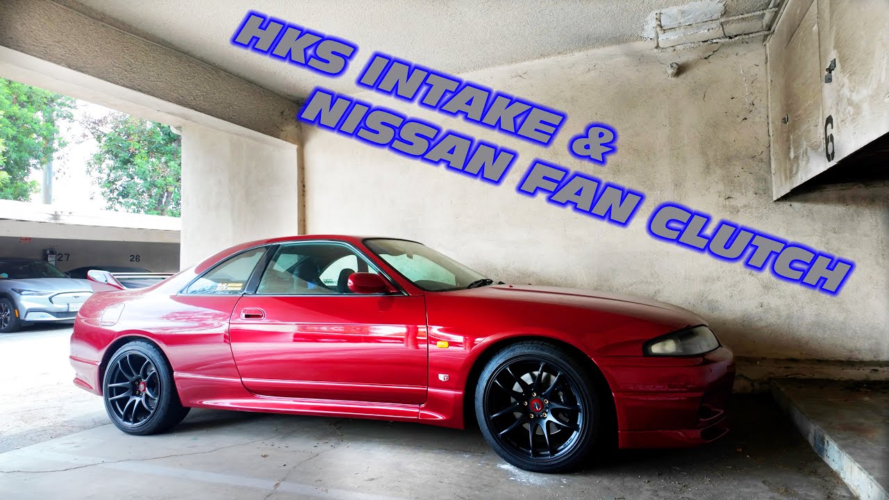 MORE WORK DONE ON THE NISSAN SKYLINE R33 GTR: HKS FILTERS AND FAN CLUTCH