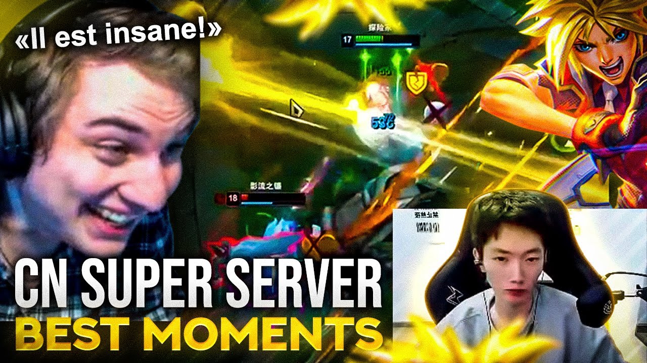 SON NIVEAU ME REND FOU!! - Pandore Reacts 'BEST MOMENTS SUPER SERVER CN & KR'