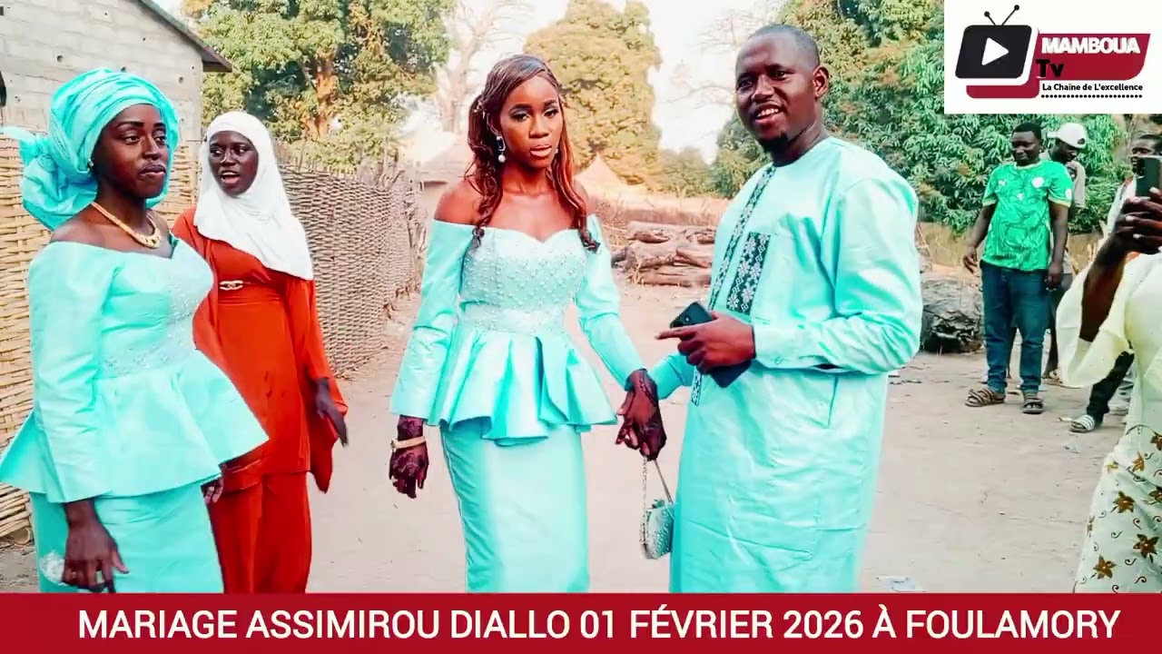 Mariage Assimirou Diallo Dimanche 01 février à Foulamory. Mamboua tv
