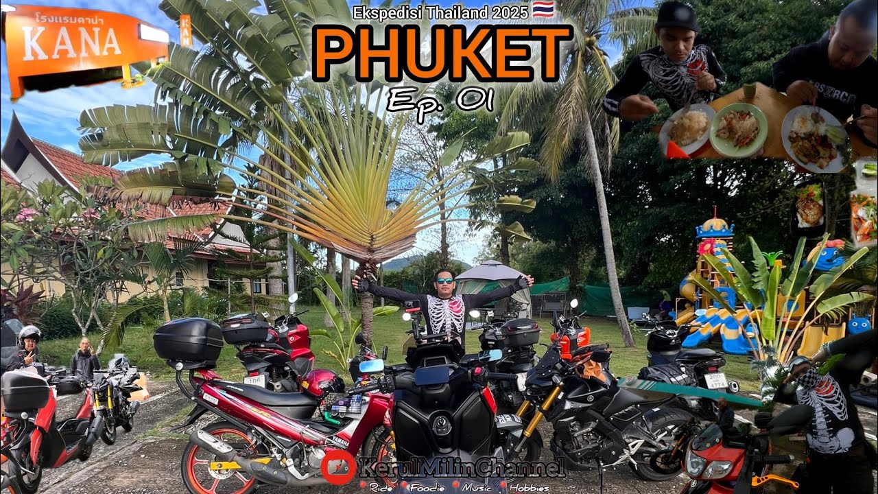 PHUKET🇹🇭 KAMI SAMPAI !! (episod 01)