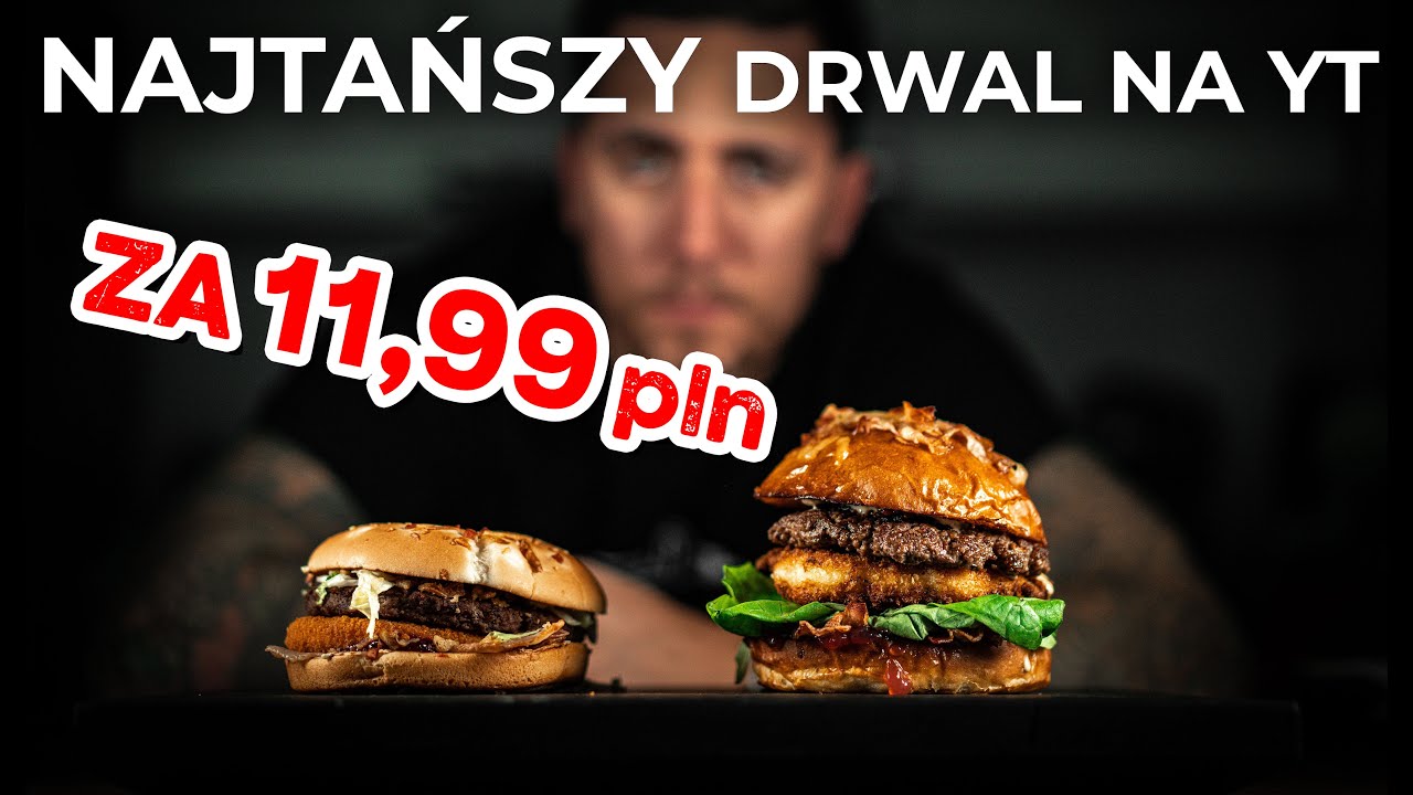 NAJTAŃSZY DRWAL NA YOUTUBE - Przepis Na Burger Drwala - Foxx Gotuje