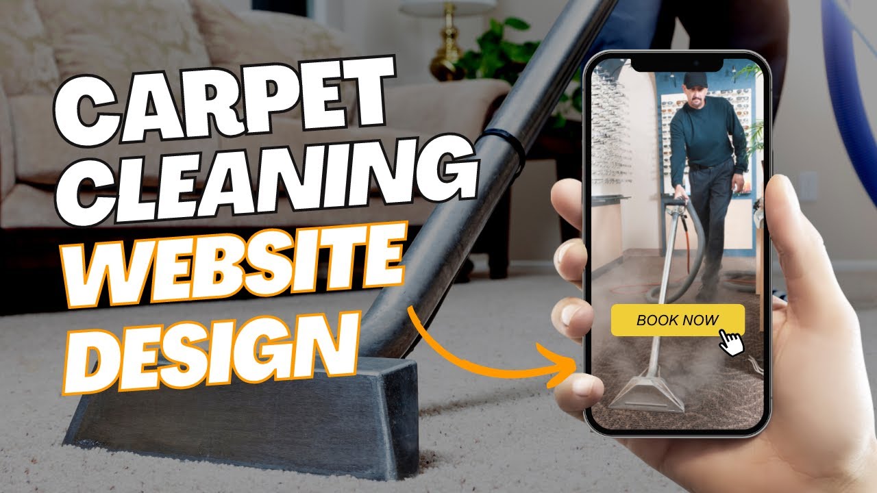 Carpet Cleaning WEBSITE DESIGN 101 Tutorial | Free Training For Carpet Cleaners
