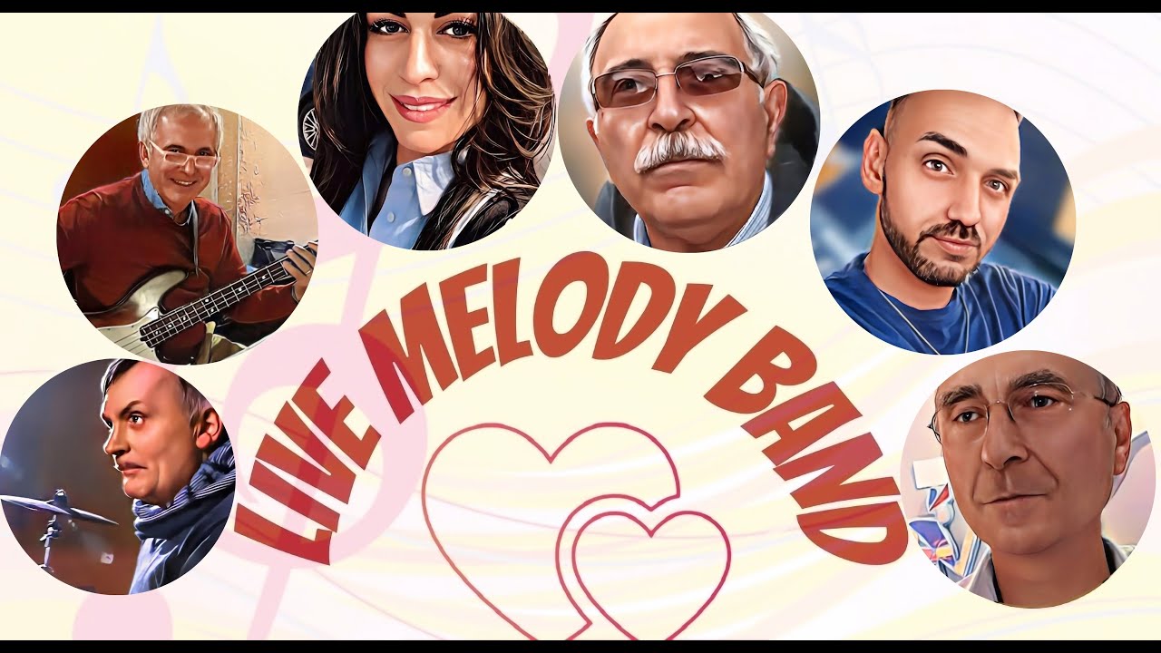 "LA NOTTE"; Adamo / LIVE MELODY BAND cover / vers. "Rivoltelle"