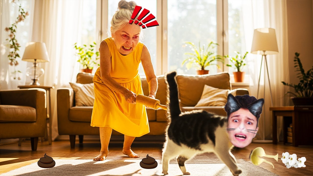 24 SAAT BOYUNCA KEDİ OLDUM 2 🐱🐈