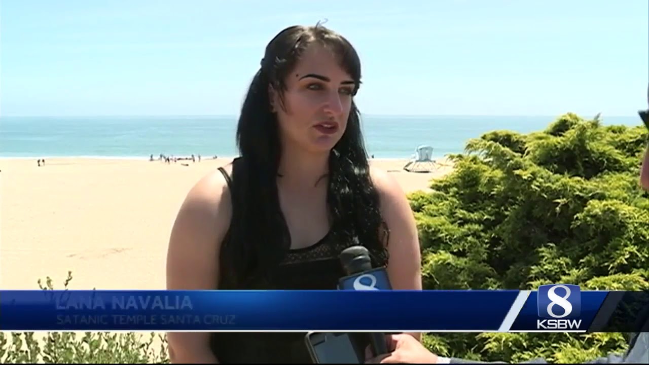 Santa Cruz satanic temple adopts beach