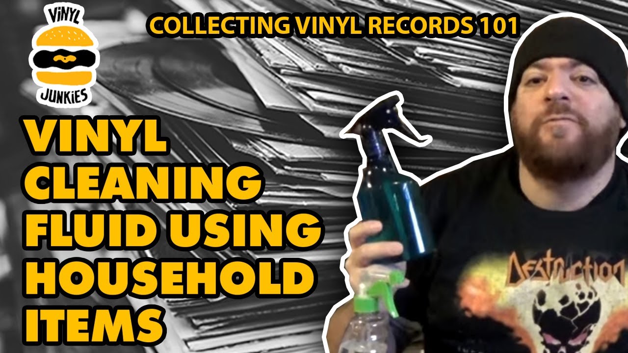 Make Vinyl Cleaning Fluid Using Household Items  | Vinyl Records 101