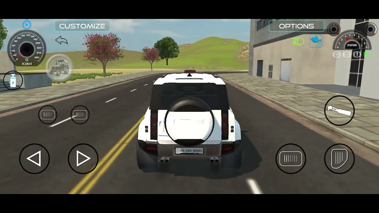 Defender car modified game mast wala #youtuber #cartoon #gaming #games #shivam #defender #defenders 