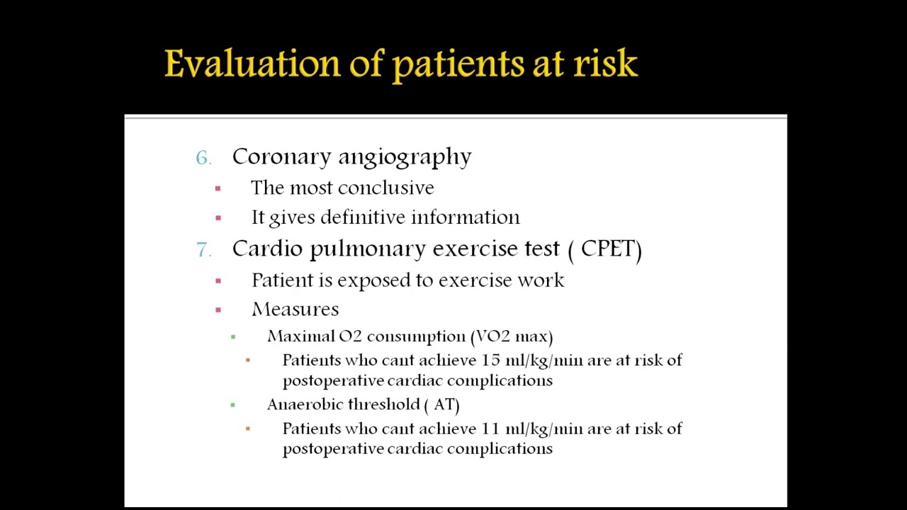 EDAIC 5 cardiac patient for non-cardiac surgery