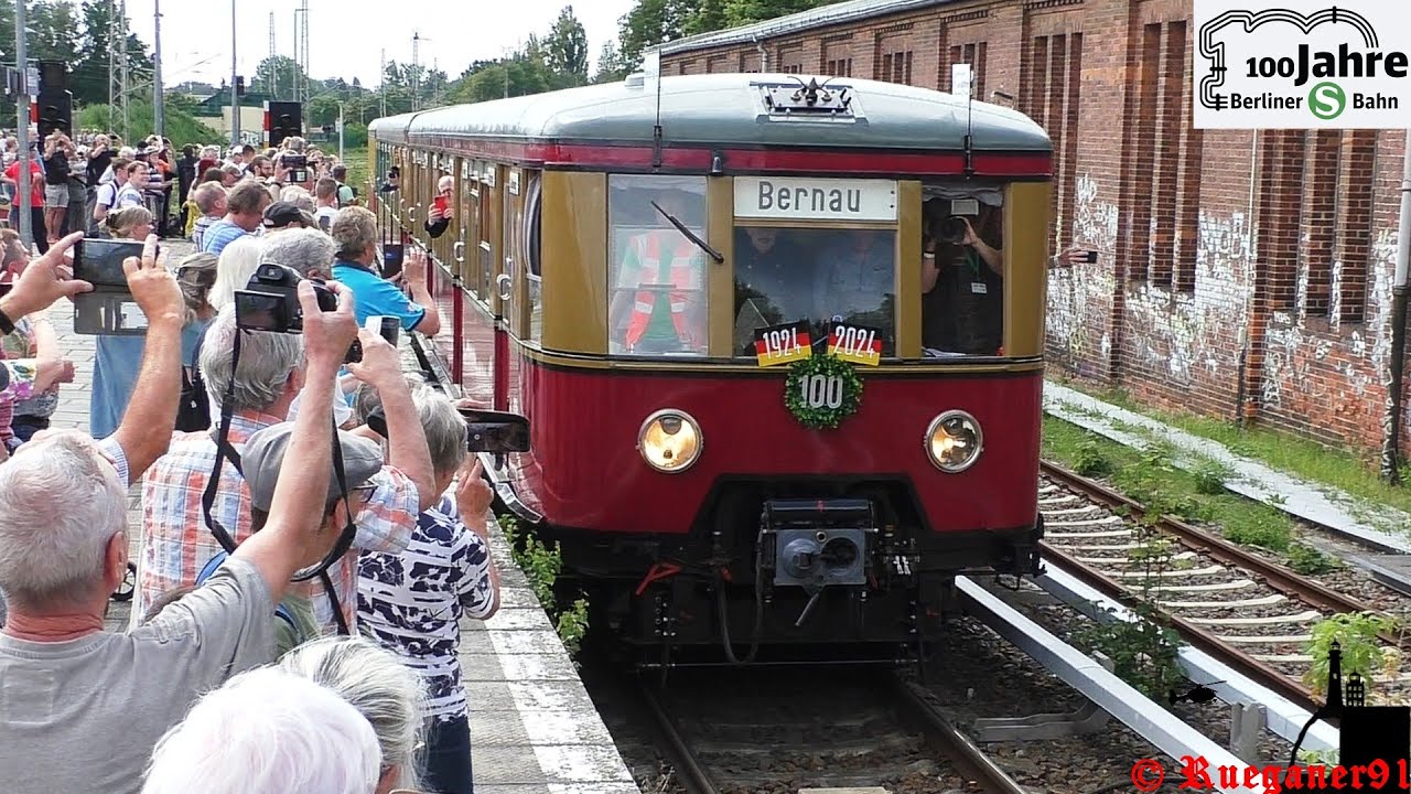 [HD] 100 Jahre S-Bahn Berlin in Bernau und Berlin (Do-Fr)