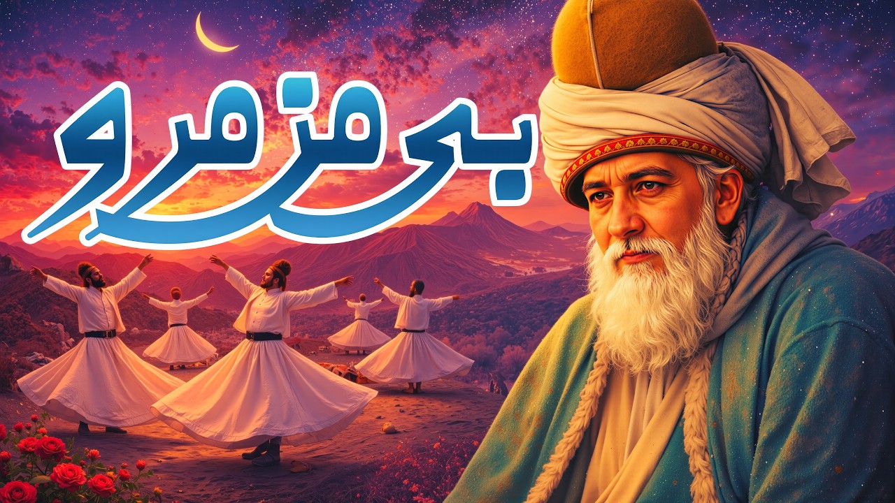 بی‌ من مرو  | تجربه‌ای عرفانی از شعر و صدا با هوش مصنوعی