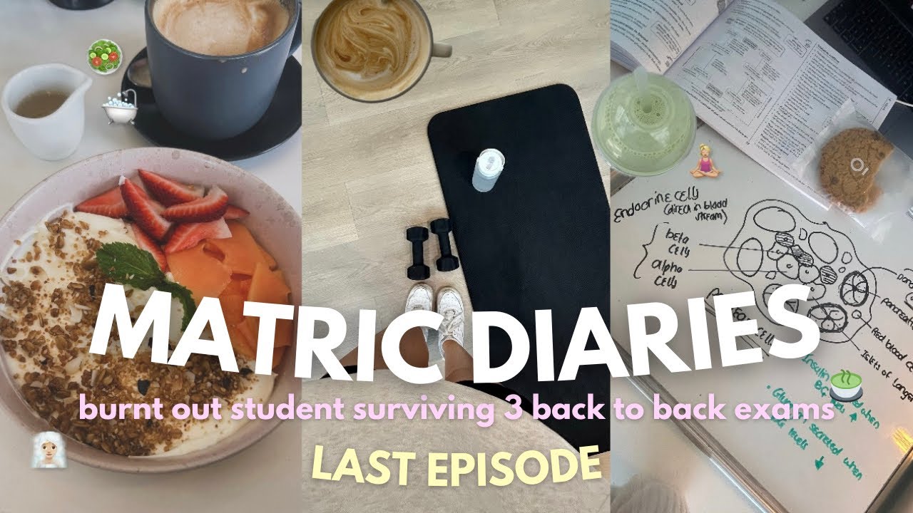 MATRIC DIARIES (LAST EP) || burnt out + cramming last week of finals