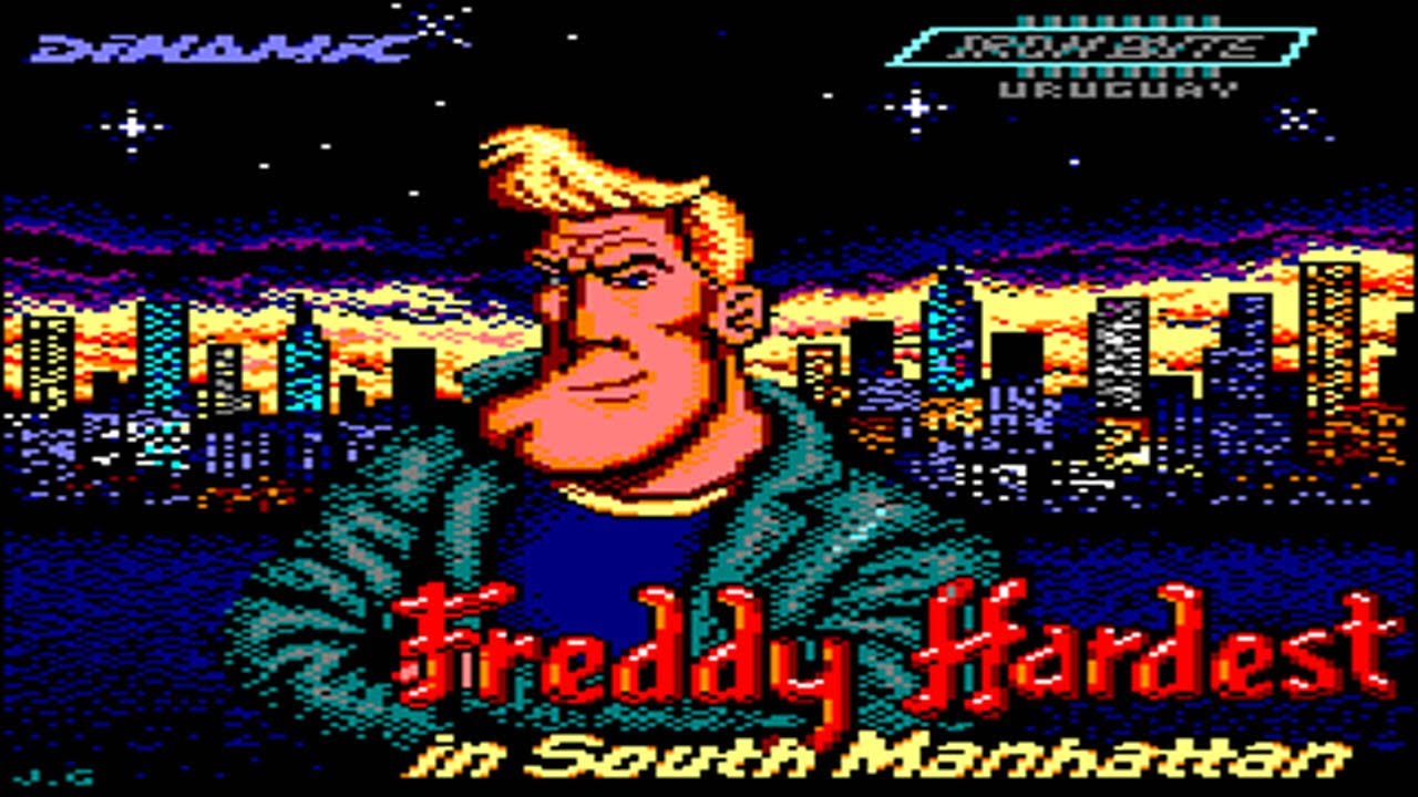 [Amstrad CPC] Freddy Hardest In South Manhattan (Cheat Mode) - Longplay