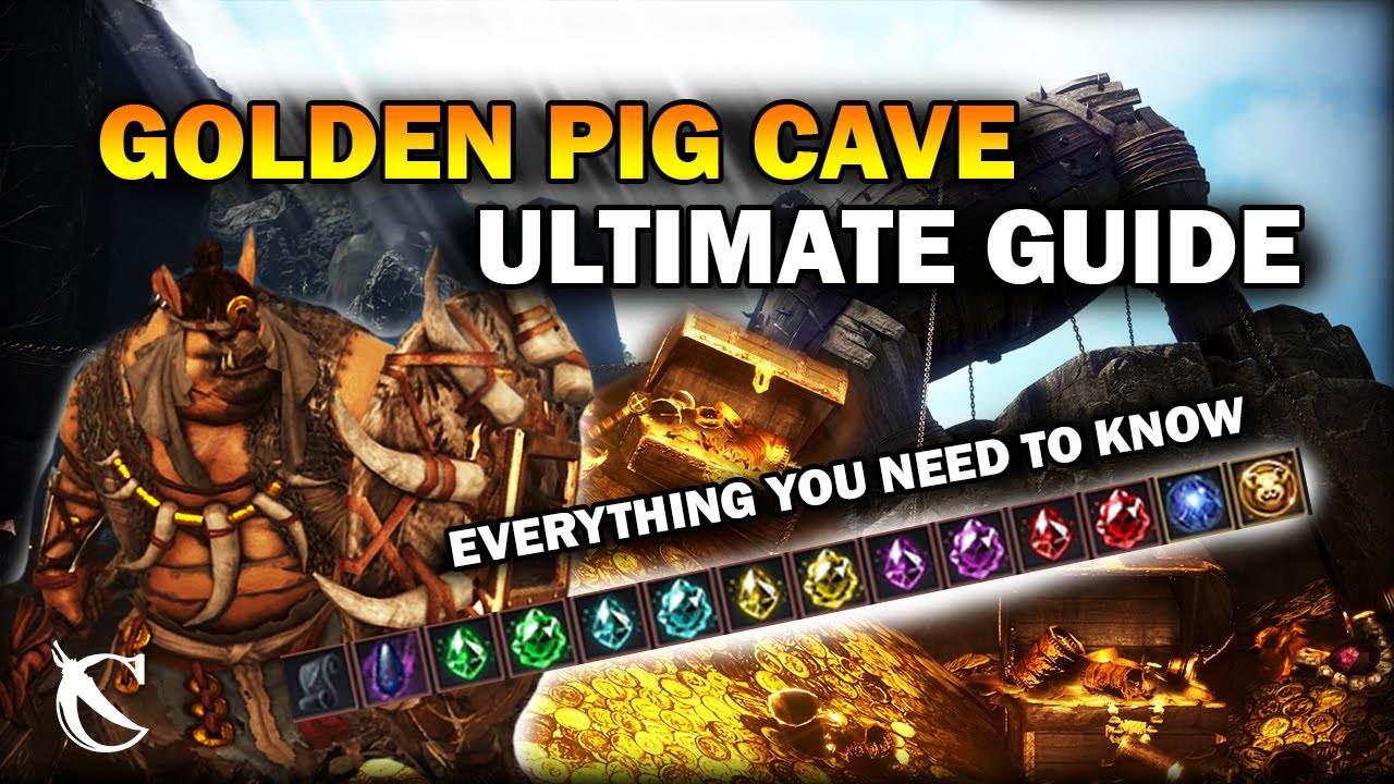 The Best Golden Pig Cave Ultimate Guide For Endgame Black Desert Online - PVE - High Quality