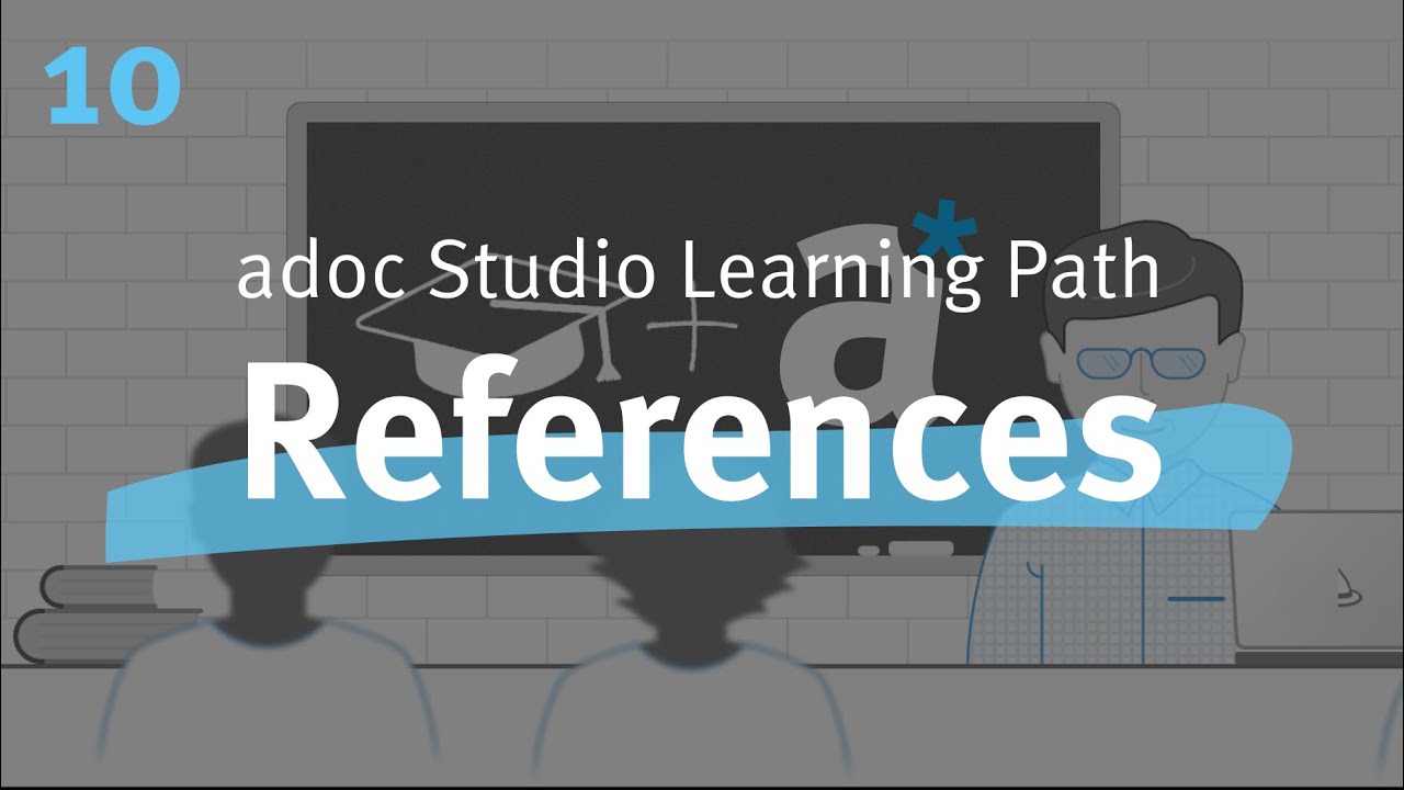 References (10/16) - adoc Studio explained (English)