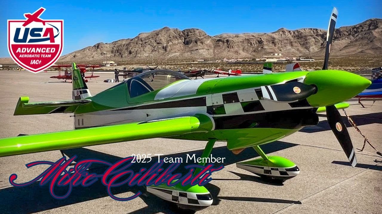 Mike Ciliberti / 2025 US Advanced Aerobatic Team Member