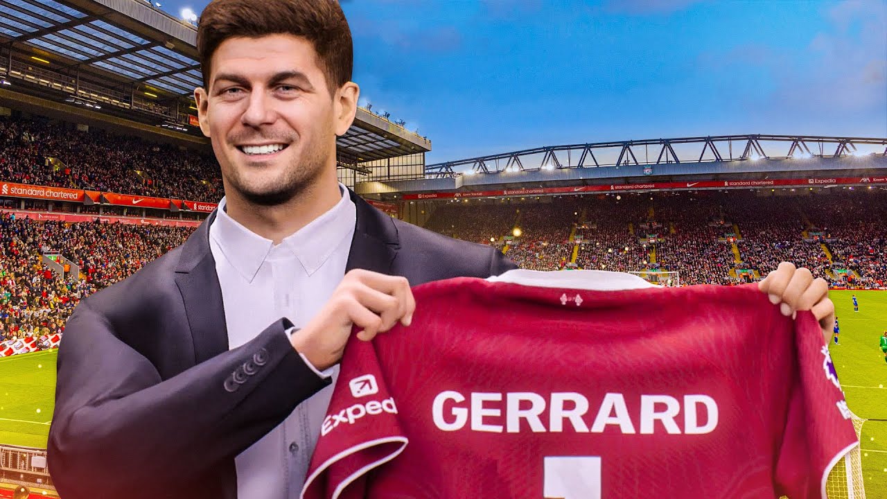Steven Gerrard Liverpool Manager