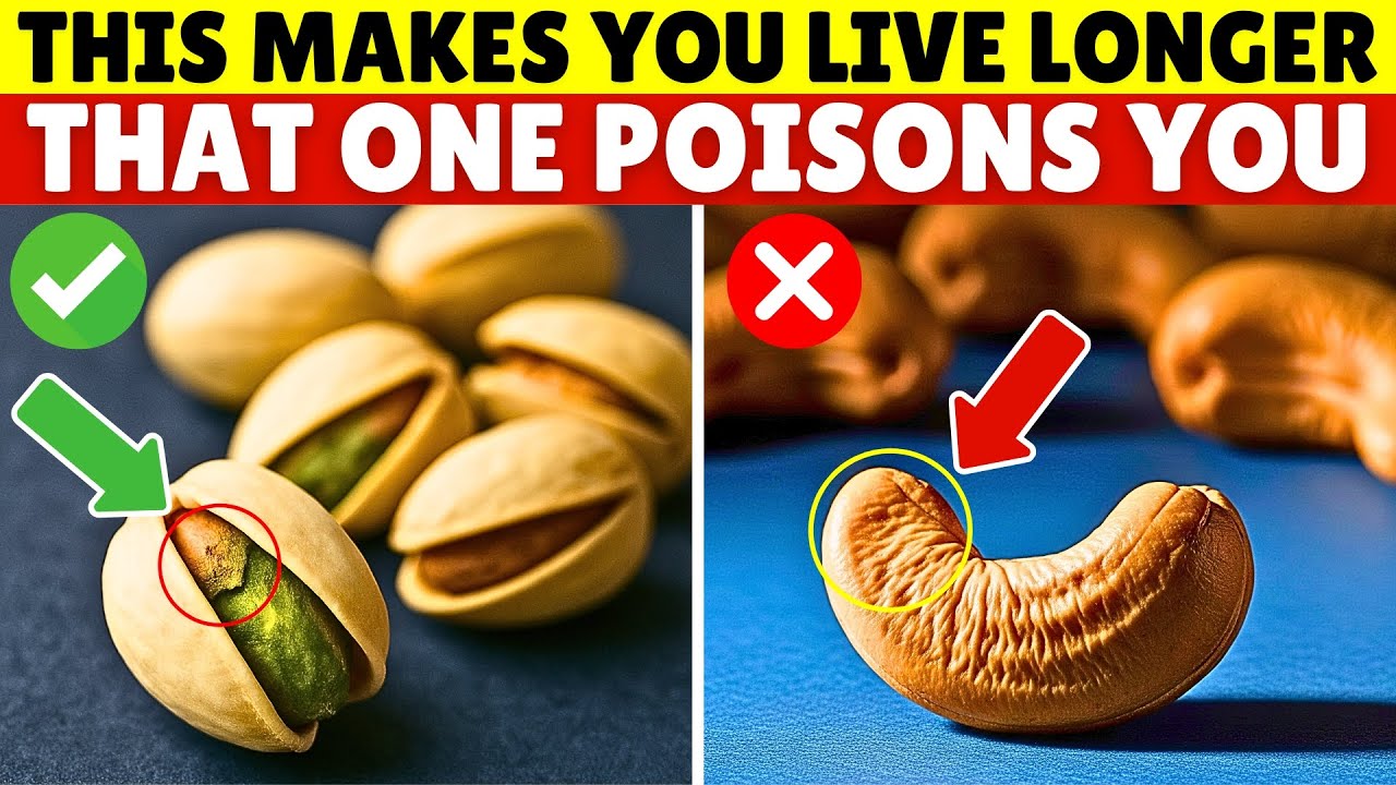 Over 65? 4 WORST Nuts You Should NEVER Touch and 4 You MUST Eat Daily | Senior Health Tips