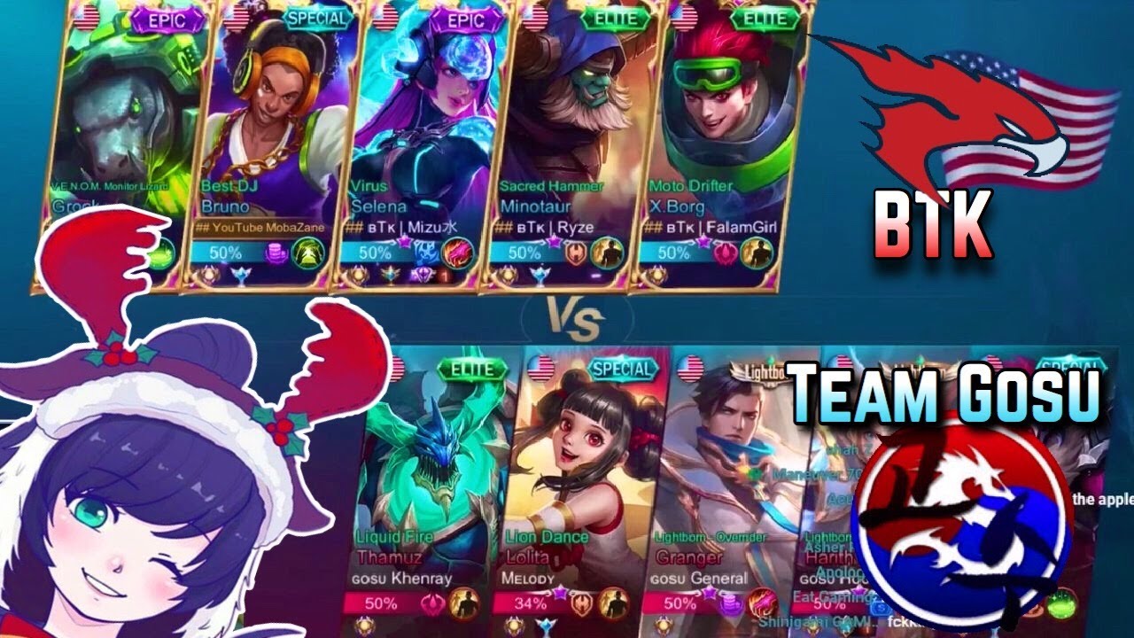 Gosu Vs BTK | Top 2 NA Teams | Mobile Legends