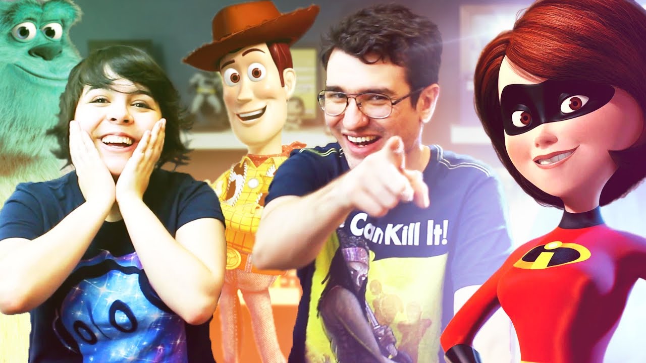 TOP 10: Melhores filmes da PIXAR (ft. Mikannn) | Pipoca e Nanquim #307