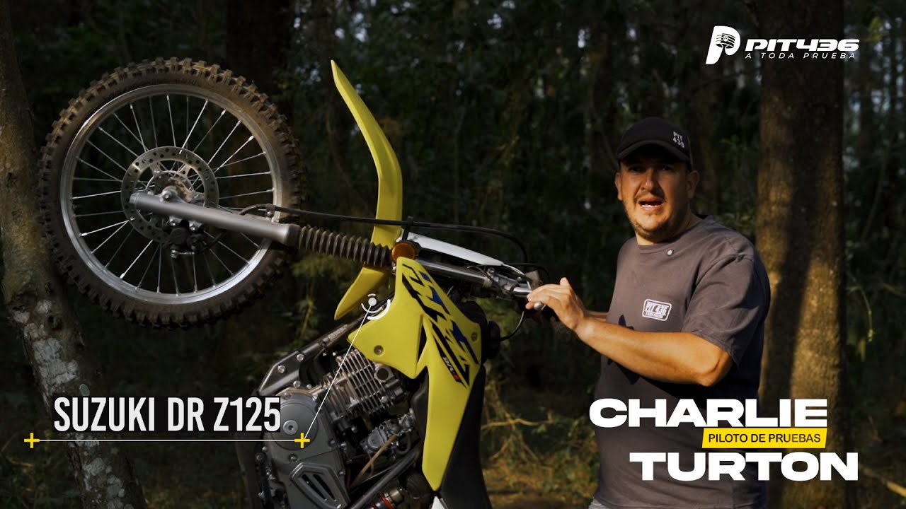 Suzuki DRZ 125 - Ágil y Pequeña pero poderosa - Reviews PIT436