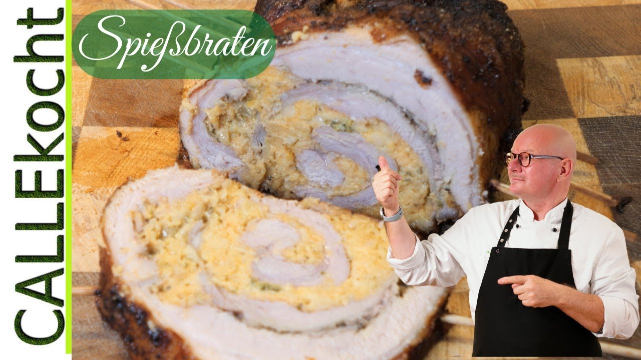 Rollbraten im Backofen selber machen. Omas Rezept mit super Kruste!