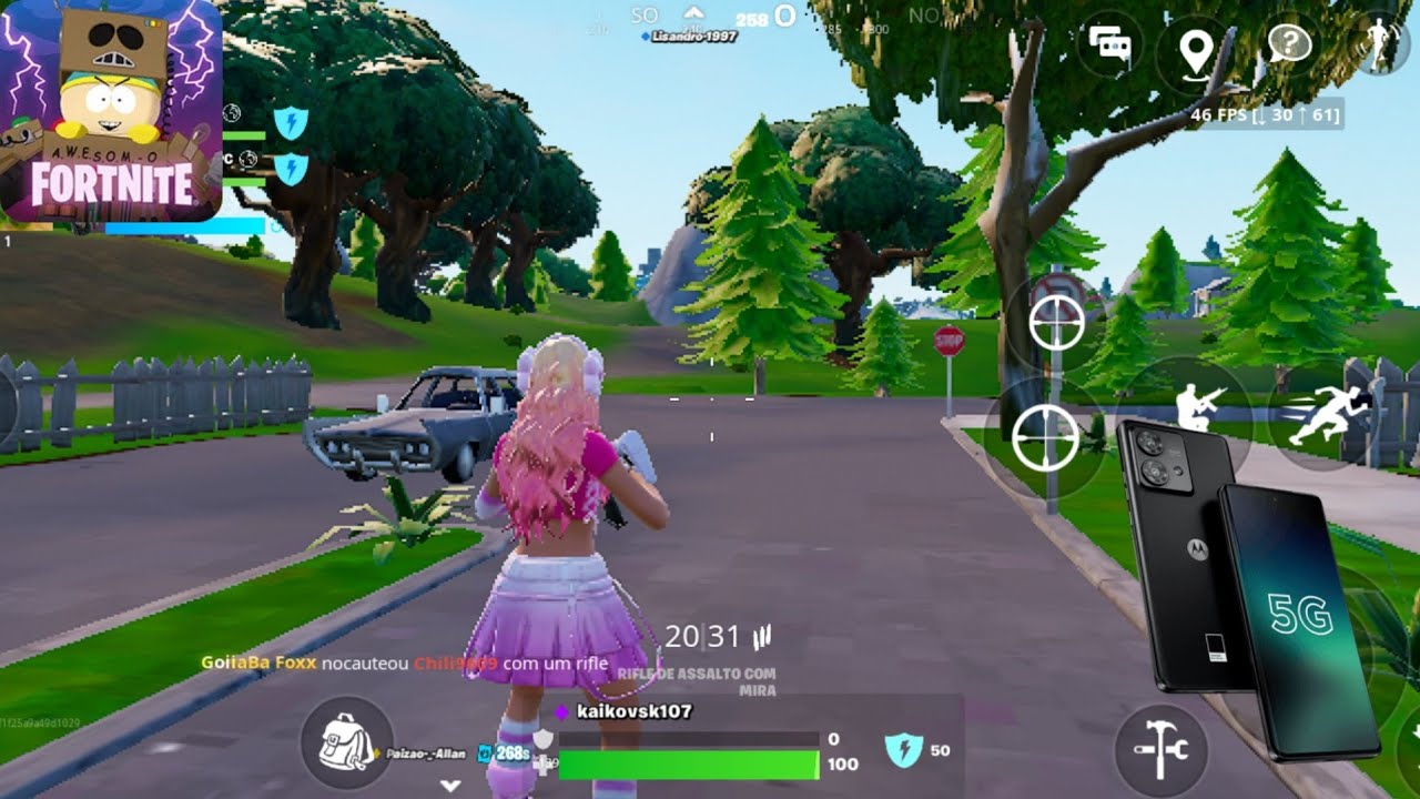 Fortnite: OG Season 7 | Mobile Motorola Edge 40 Gameplay