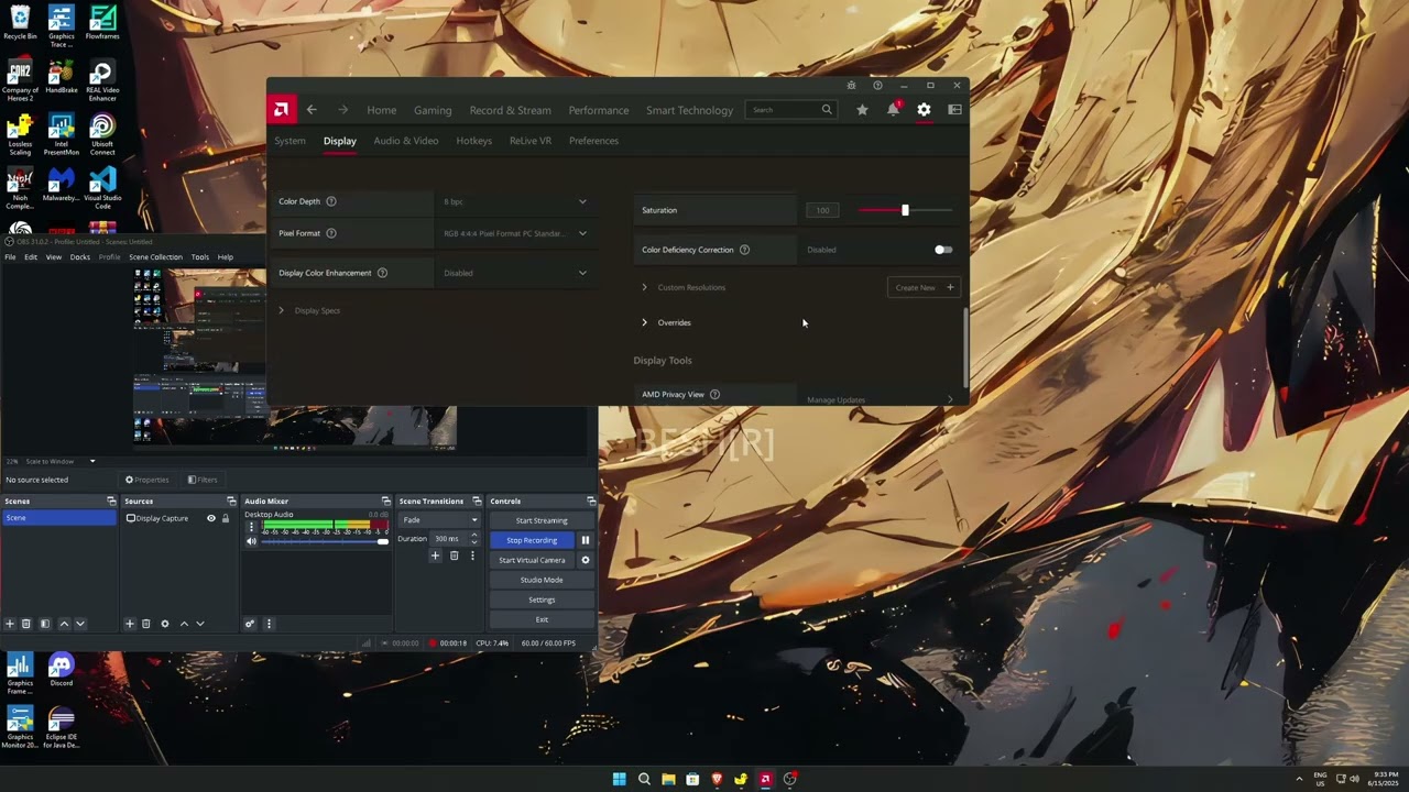 How to make IPS Monitor looks like OLED