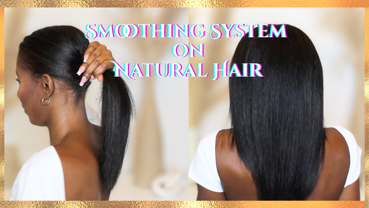 Design Essentials STS Smoothing System on Natural Hair | Simply Subrena