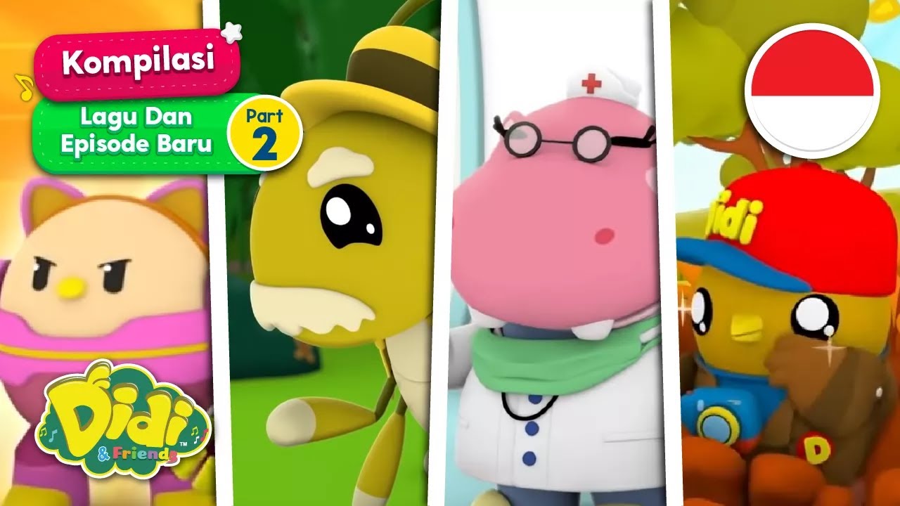 Kompilasi  Lagu & Episode Terbaru | Lagu Anak-Anak Indonesia | Didi & Friends Indonesia